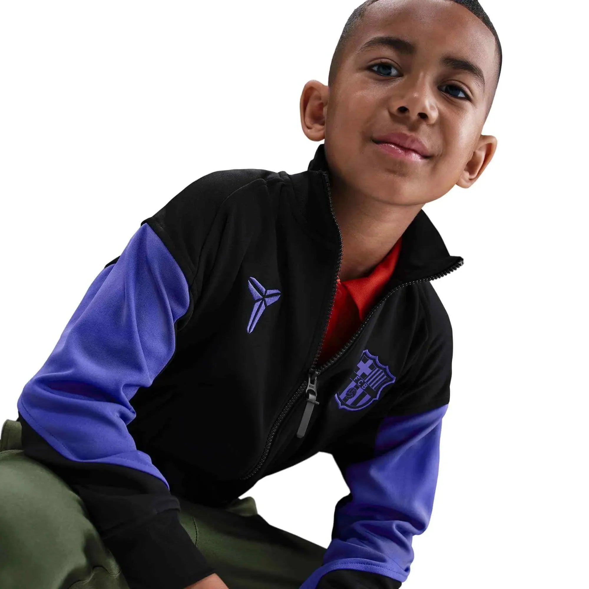 Barcelona 2025-26 Youth Academy Pro Anthem Jacket