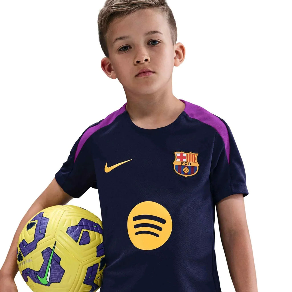 Barcelona 2025-26 Youth DF Strike Top