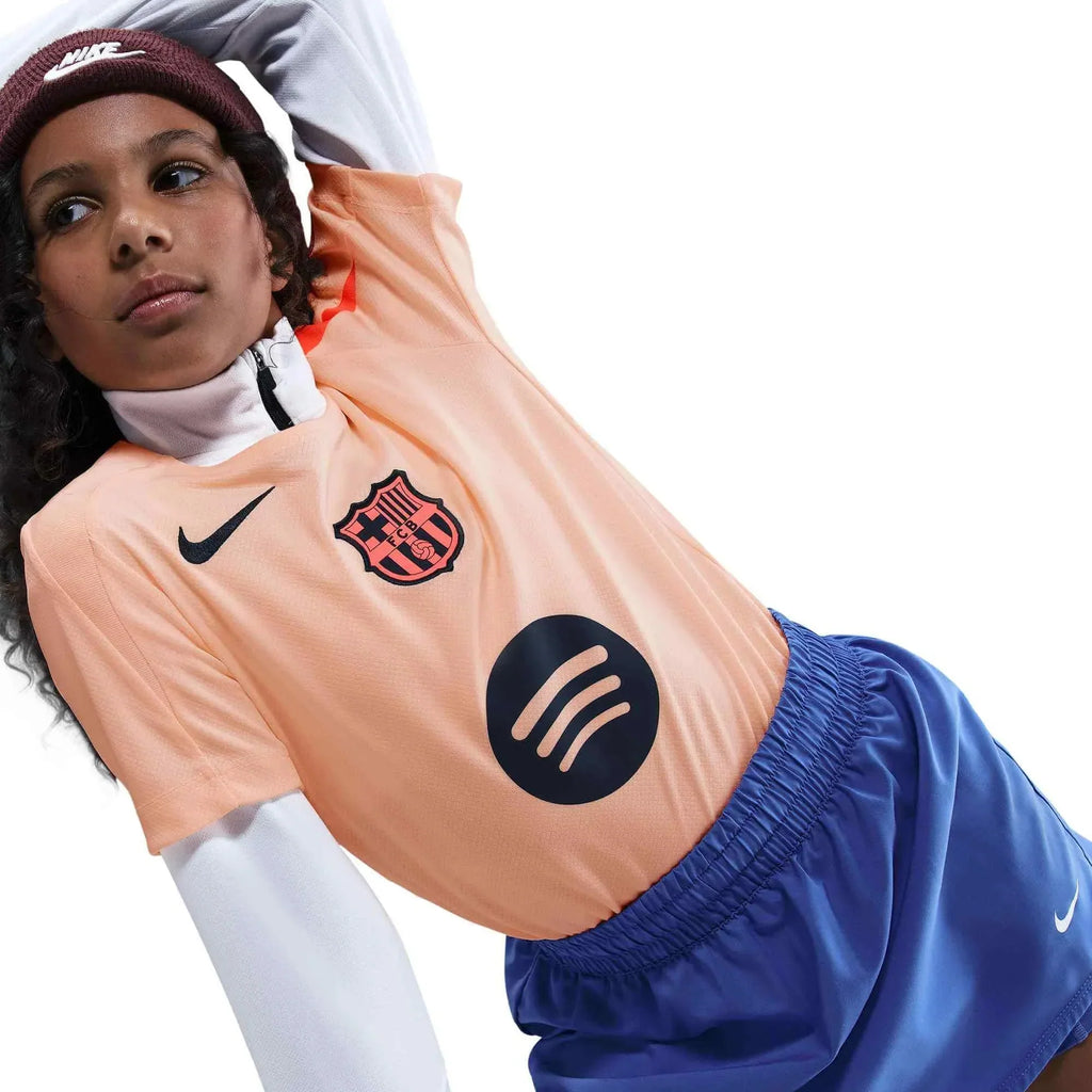Barcelona 2025-26 Youth DF Strike Top