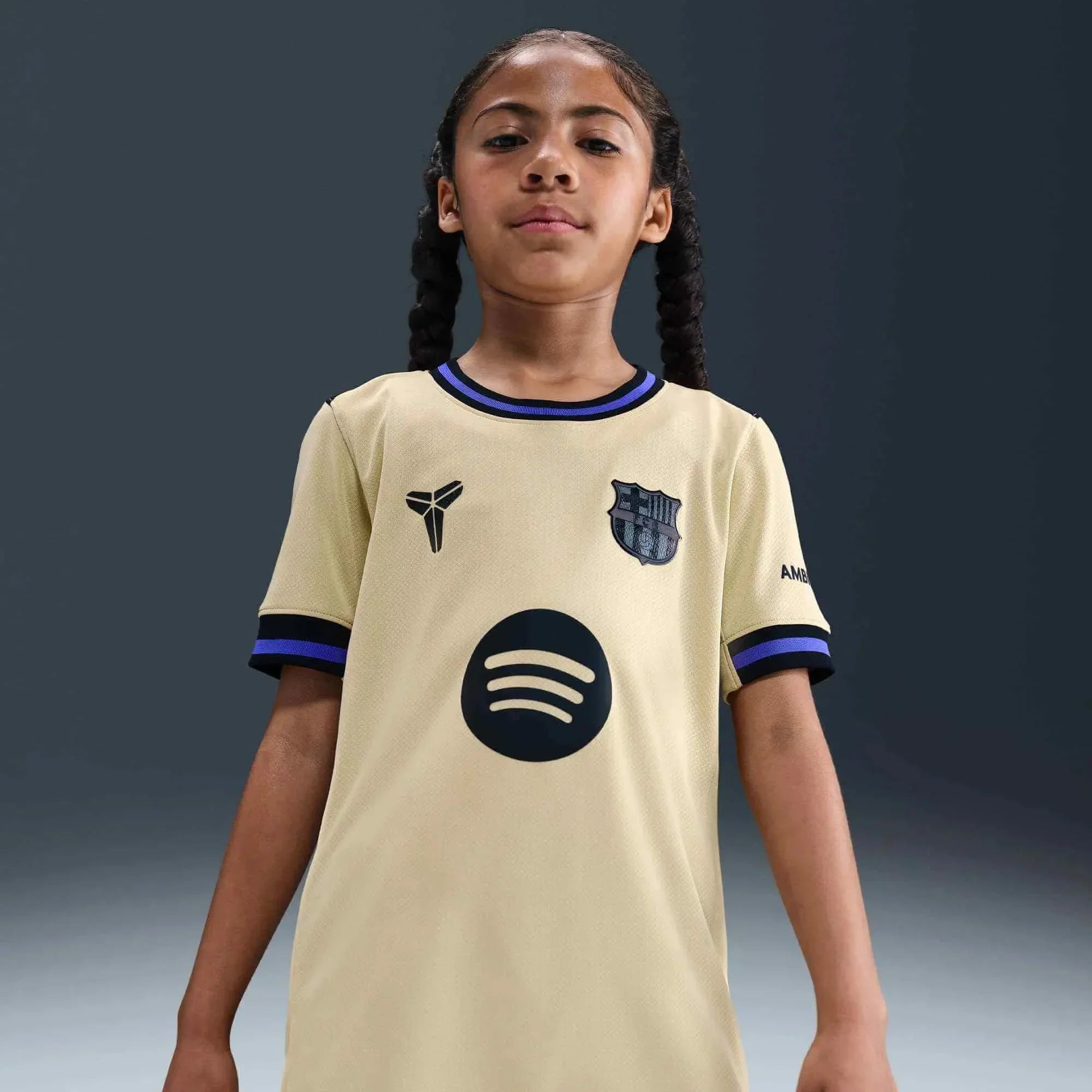 Barcelona 2025-26 Youth Stadium Away Soccer Jersey