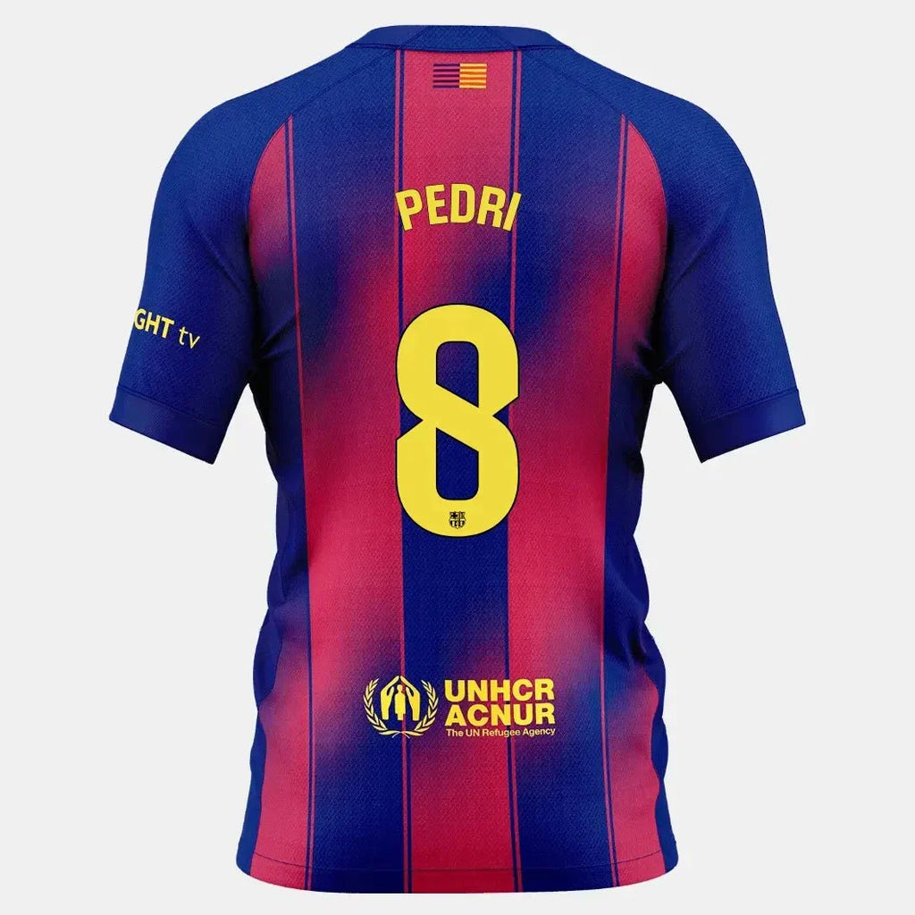Maillot de foot domicile Barcelone 2025-26 pour jeune du stade