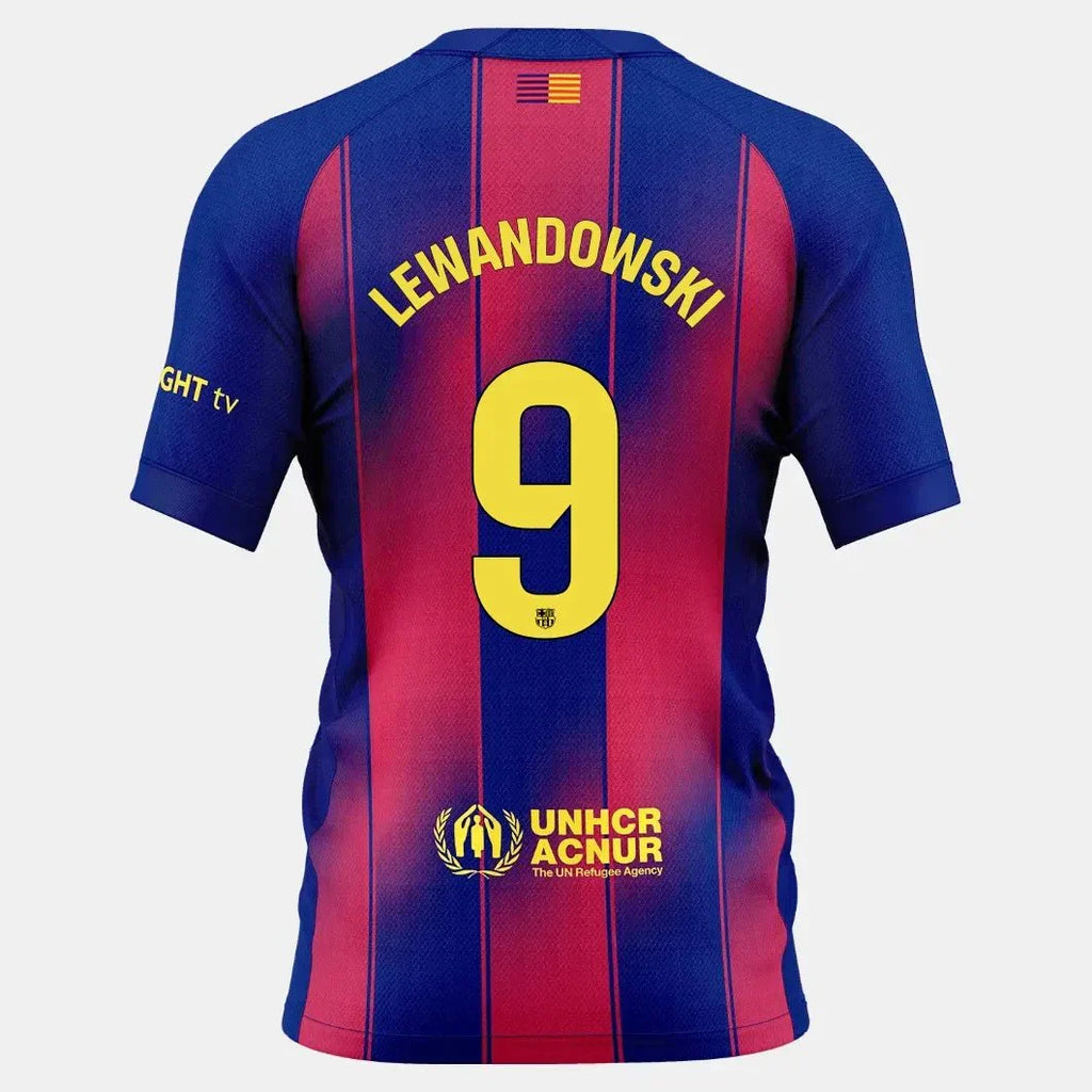 Barcelona 2025-26 Men's Stadium Home Soccer Jersey