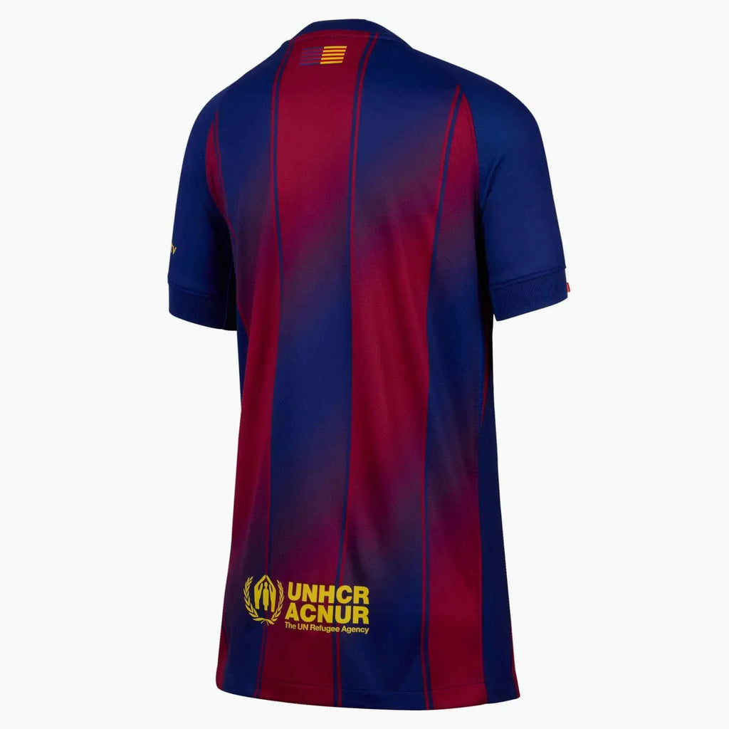 Maillot de foot domicile Barcelone 2025-26 pour jeune du stade