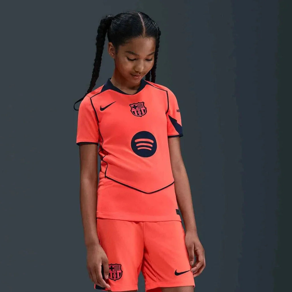 Maillot de football third pour enfant du FC Barcelone 2025-26