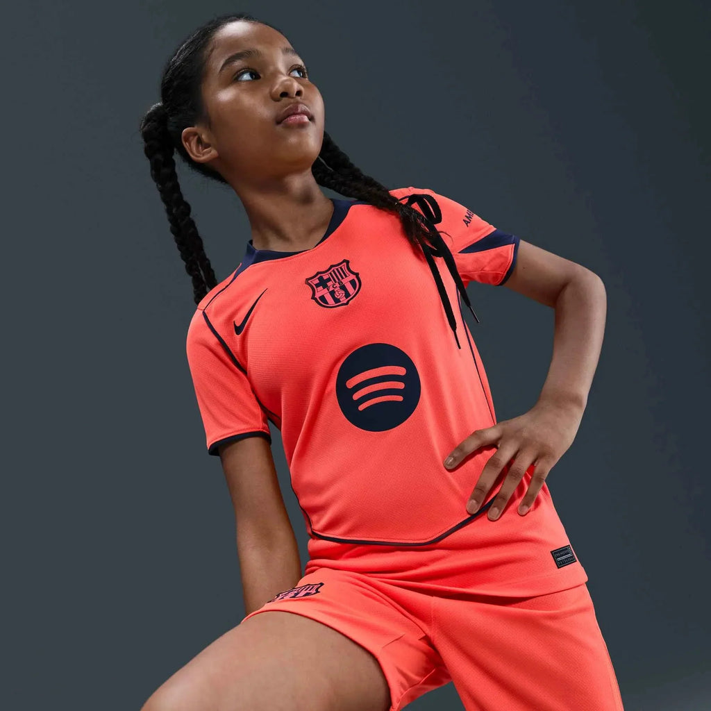 Maillot de football third pour enfant du FC Barcelone 2025-26