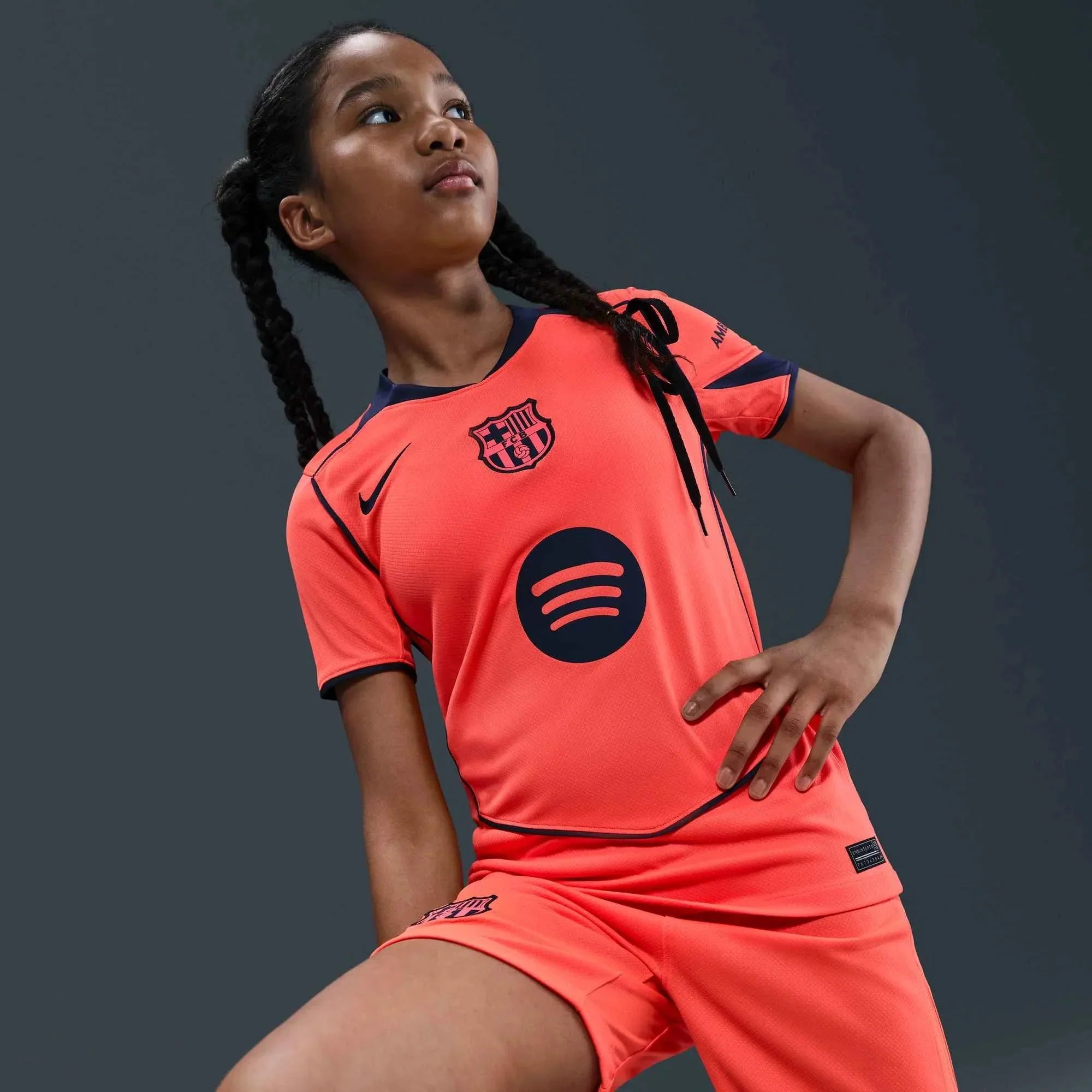 Maillot de football third pour enfant du FC Barcelone 2025-26