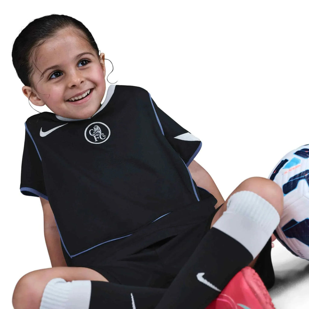 Troisième tenue de stade Chelsea 2025-2026 pour jeune enfant