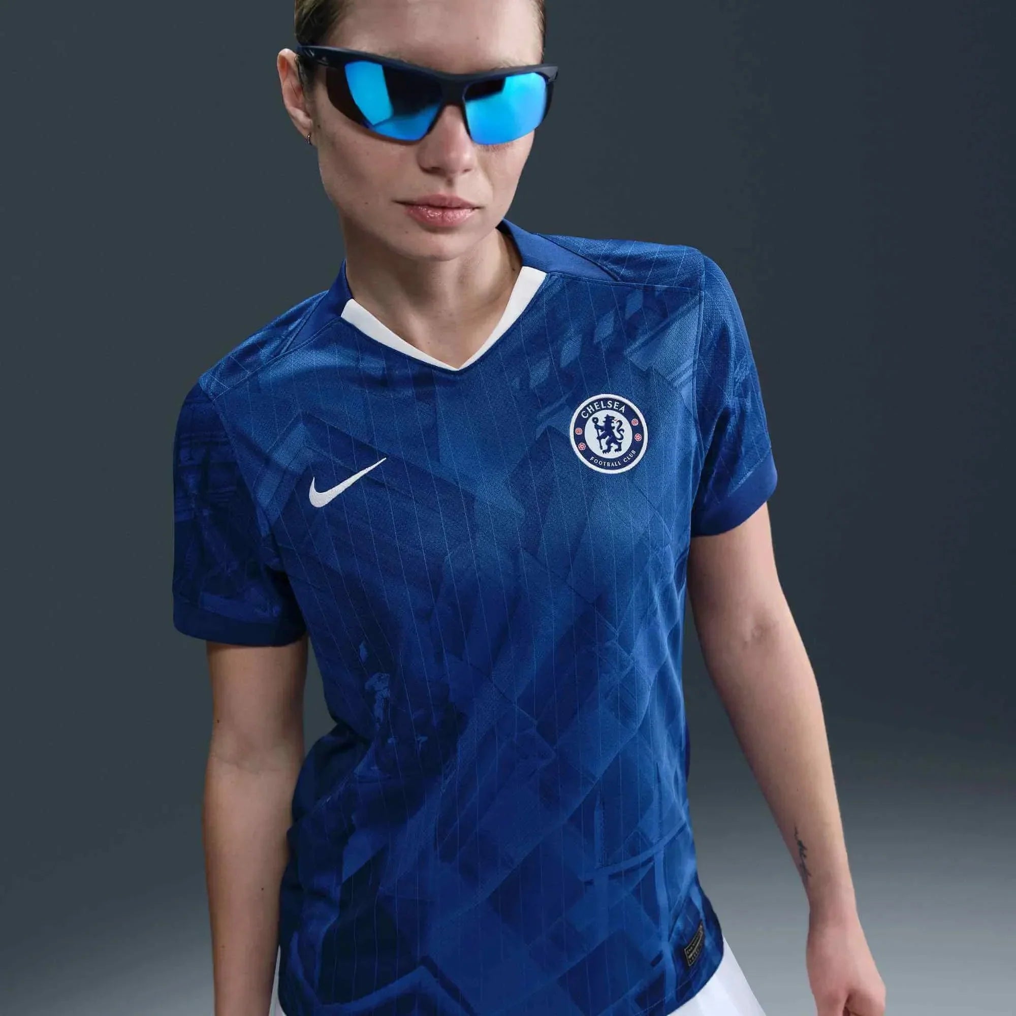 Chelsea 2025-26 Women's Stadium Home Soccer Jersey