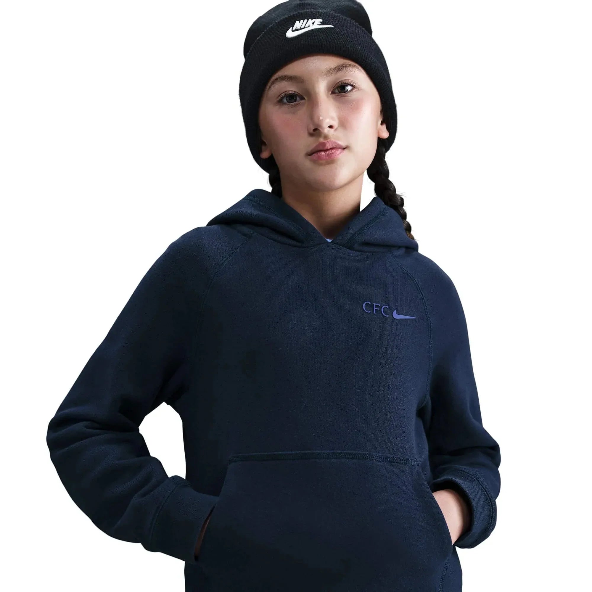 Chelsea 2025-26 Youth Pull-Over Hoodie