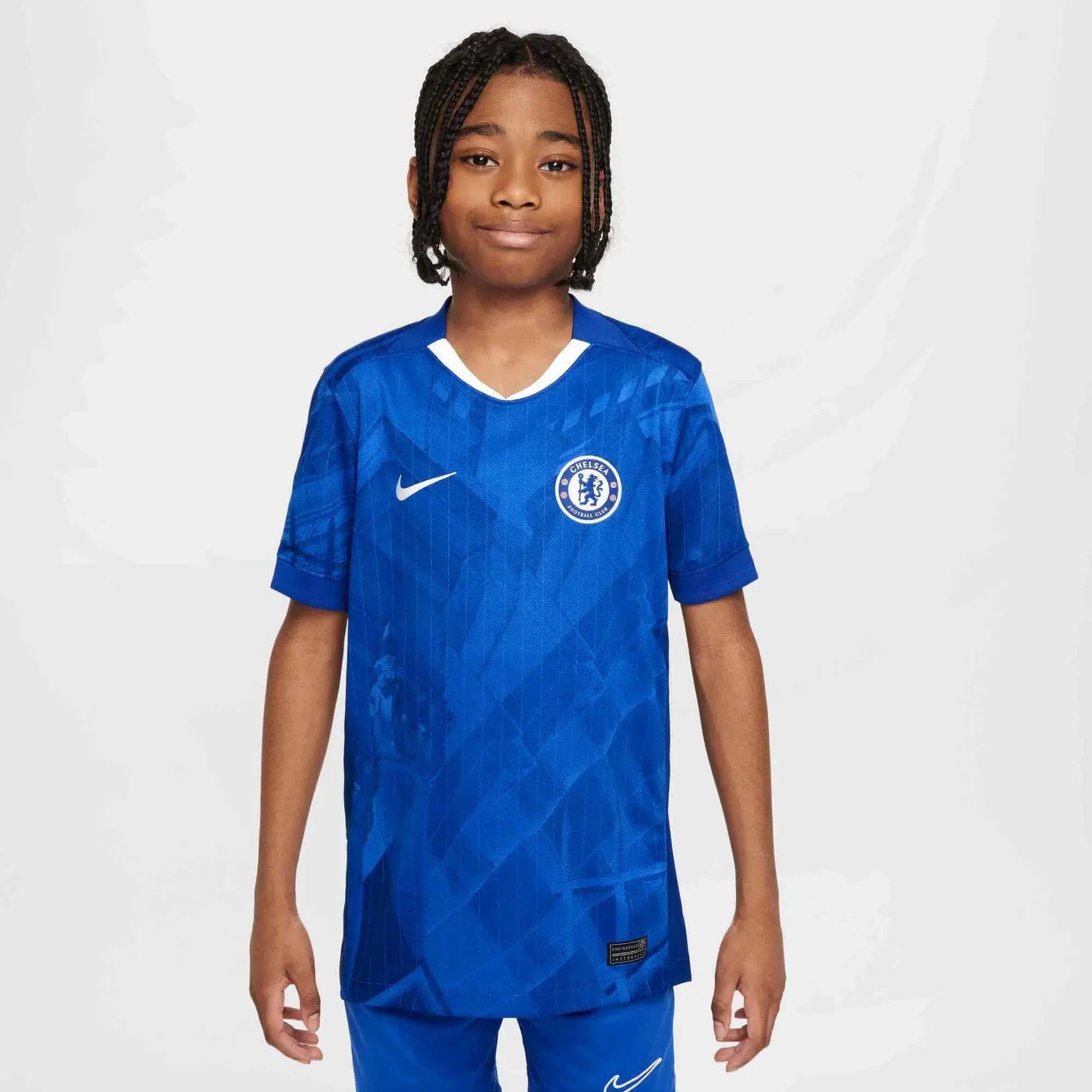 Chelsea 2025-26 Youth Stadium Home Soccer Jersey