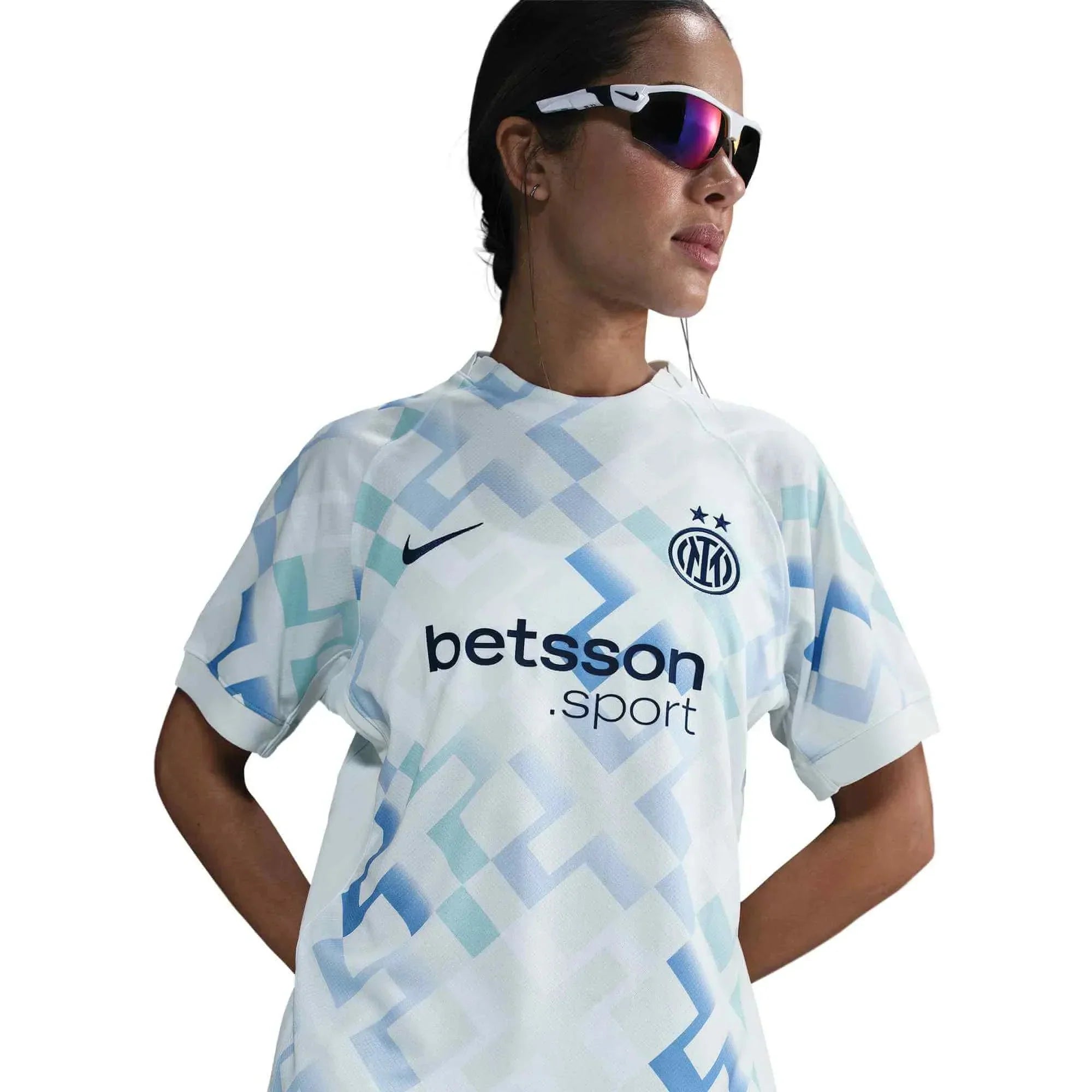 Inter Milan 2025-26 Women's Stadium Away Soccer Jersey