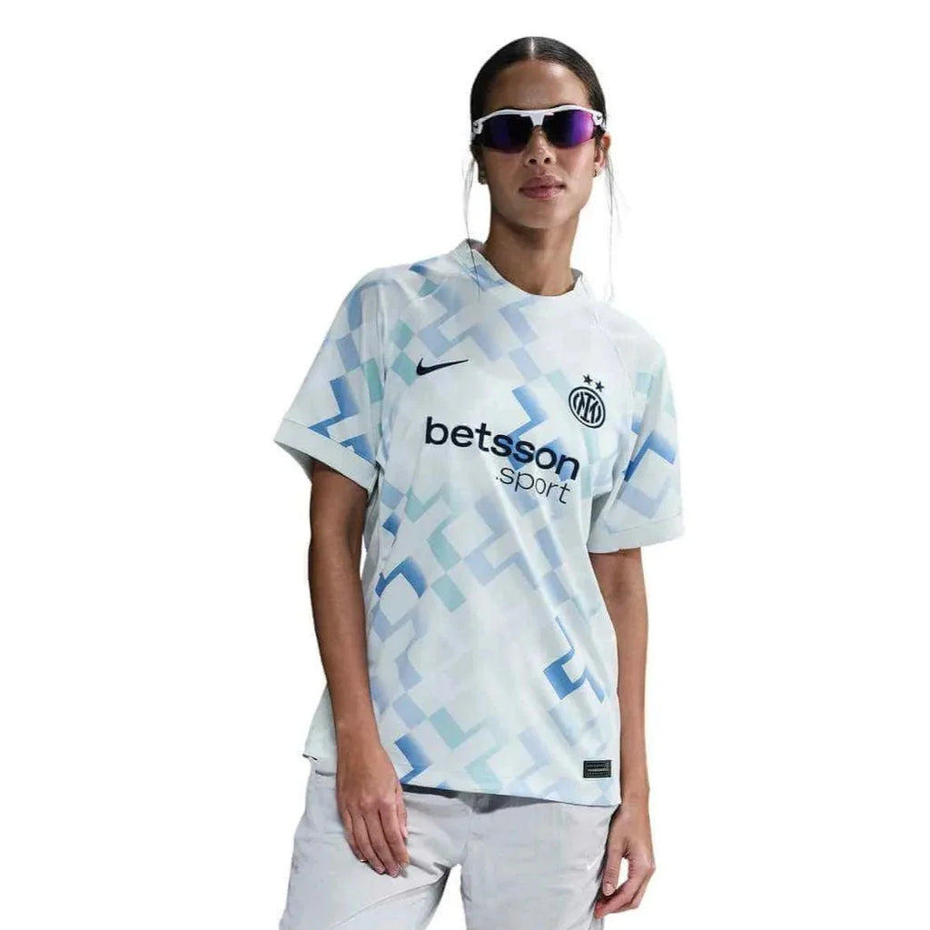 Inter Milan 2025-26 Women's Stadium Away Soccer Jersey