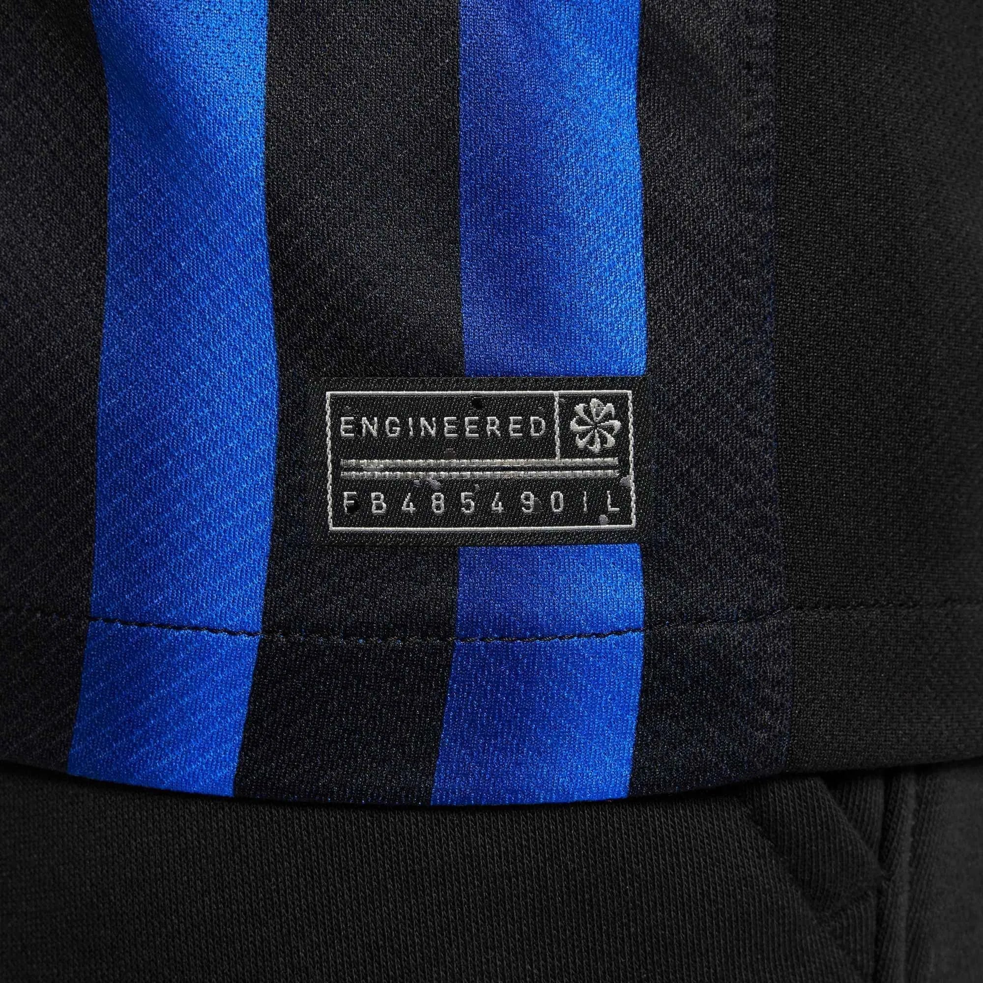 Inter Milan 2025-26 Youth Stadium Home Soccer Jersey