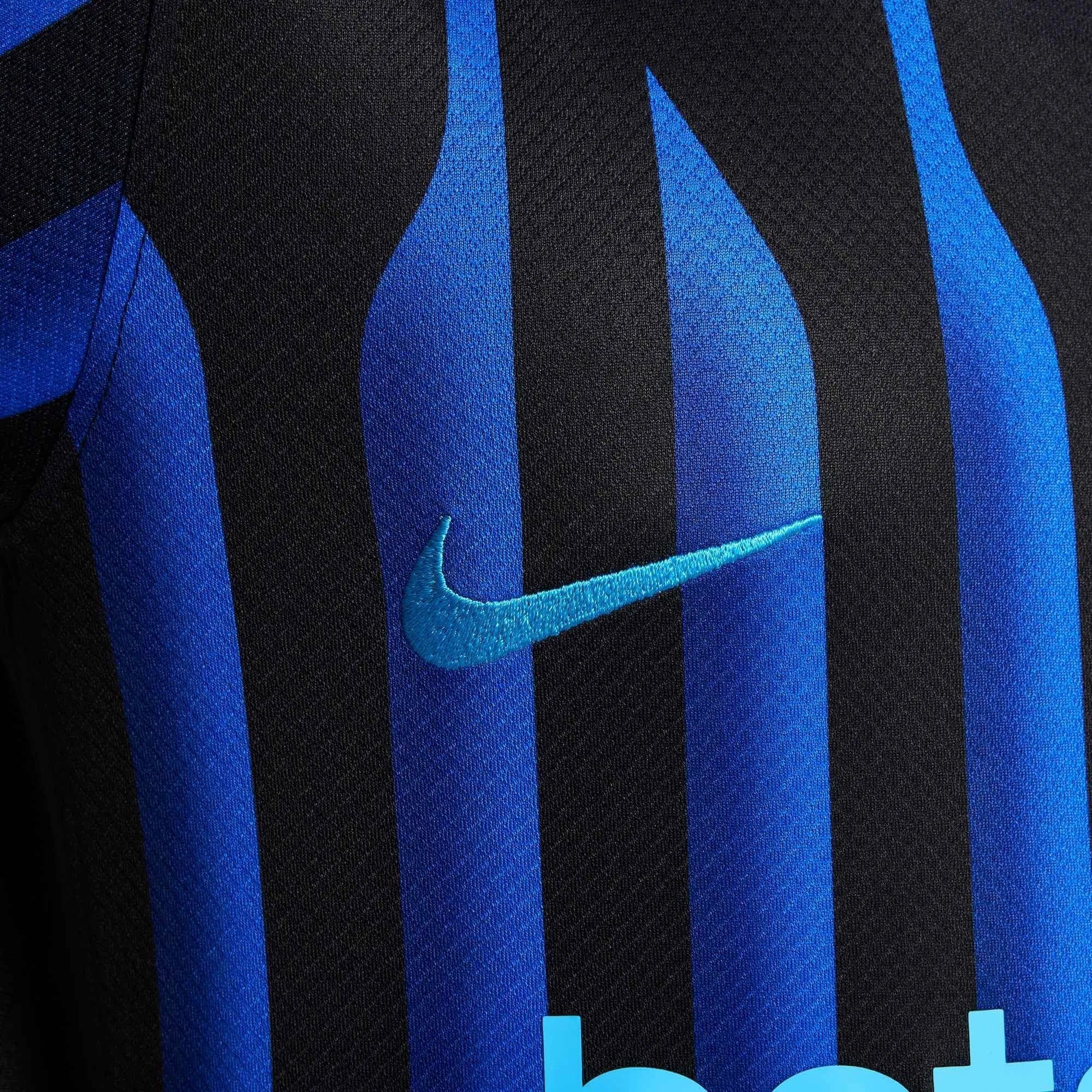 Inter Milan 2025-26 Youth Stadium Home Soccer Jersey