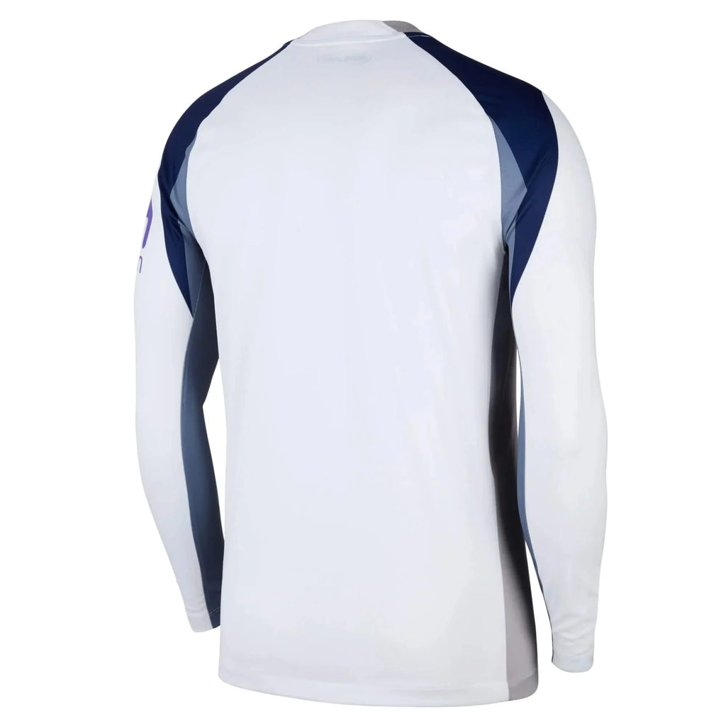 Tottenham 2025-26 Men's Stadium Home Long-Sleeve Soccer Jersey