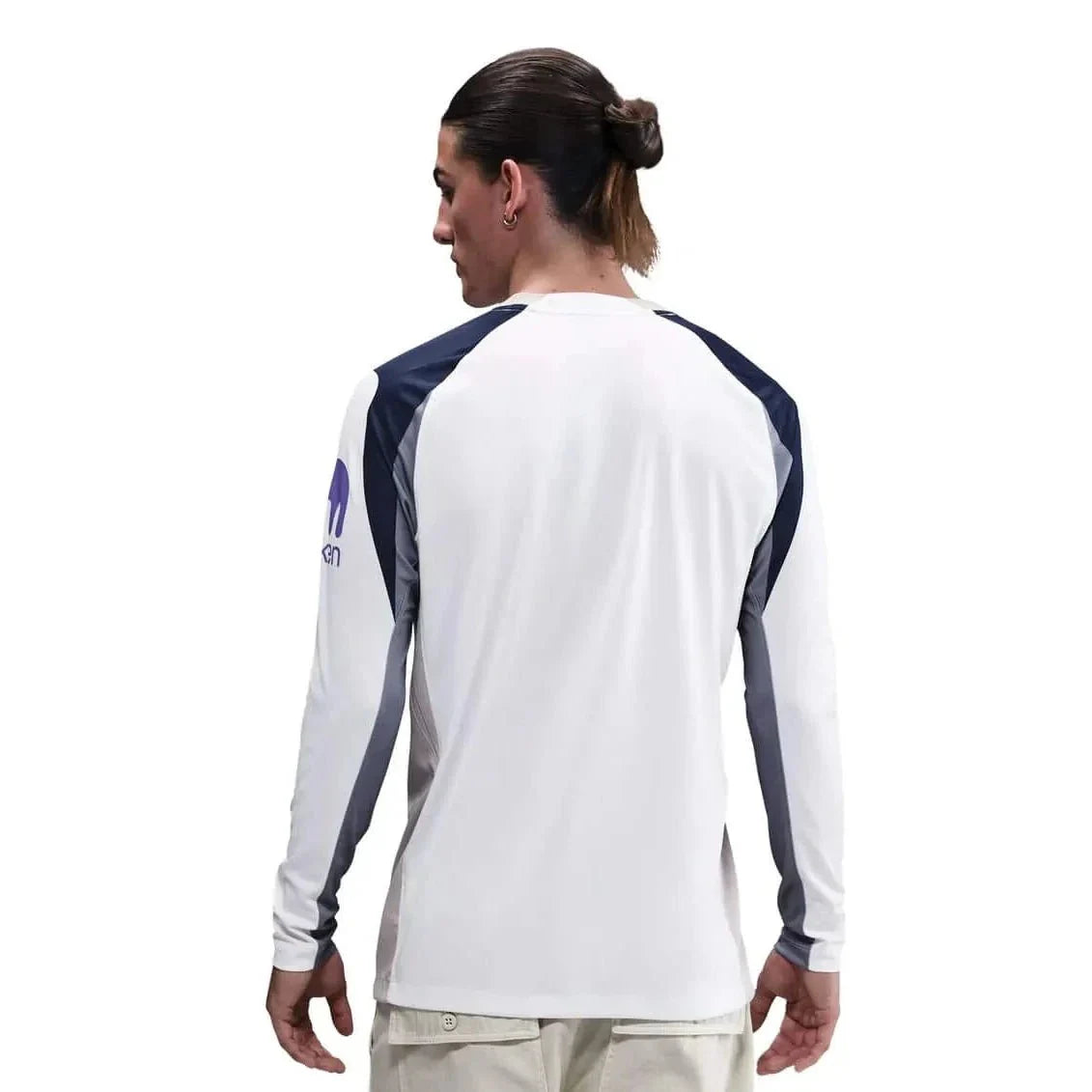 Tottenham 2025-26 Men's Stadium Home Long-Sleeve Soccer Jersey