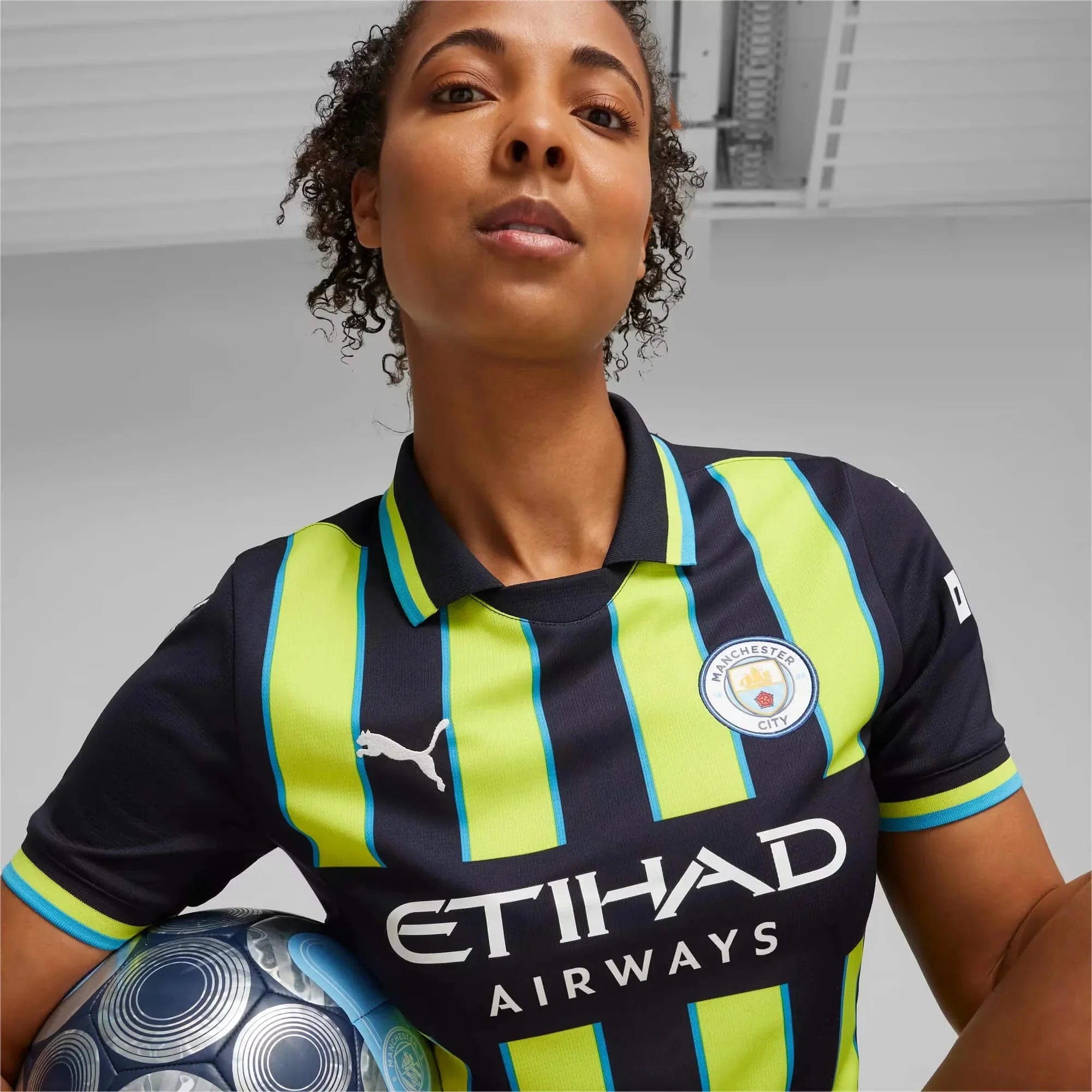 Manchester City 2024-25 Women's Stadium Away Jersey