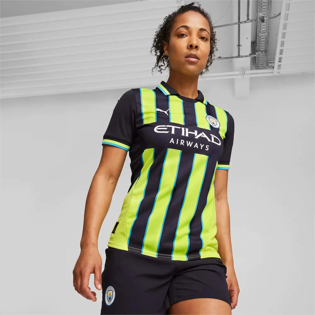 Manchester City 2024-25 Women's Stadium Away Jersey