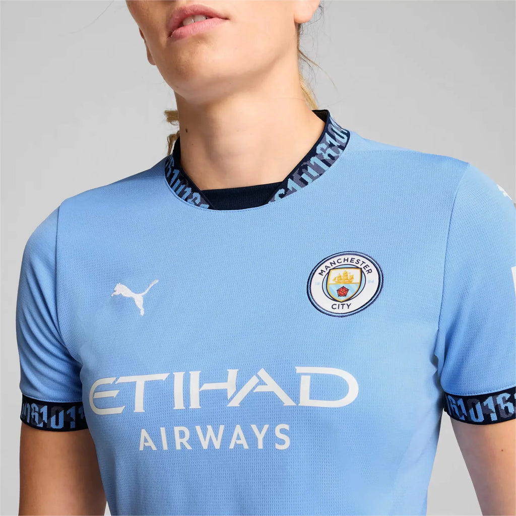 Manchester City 2024-25 Women's Stadium Home Jersey