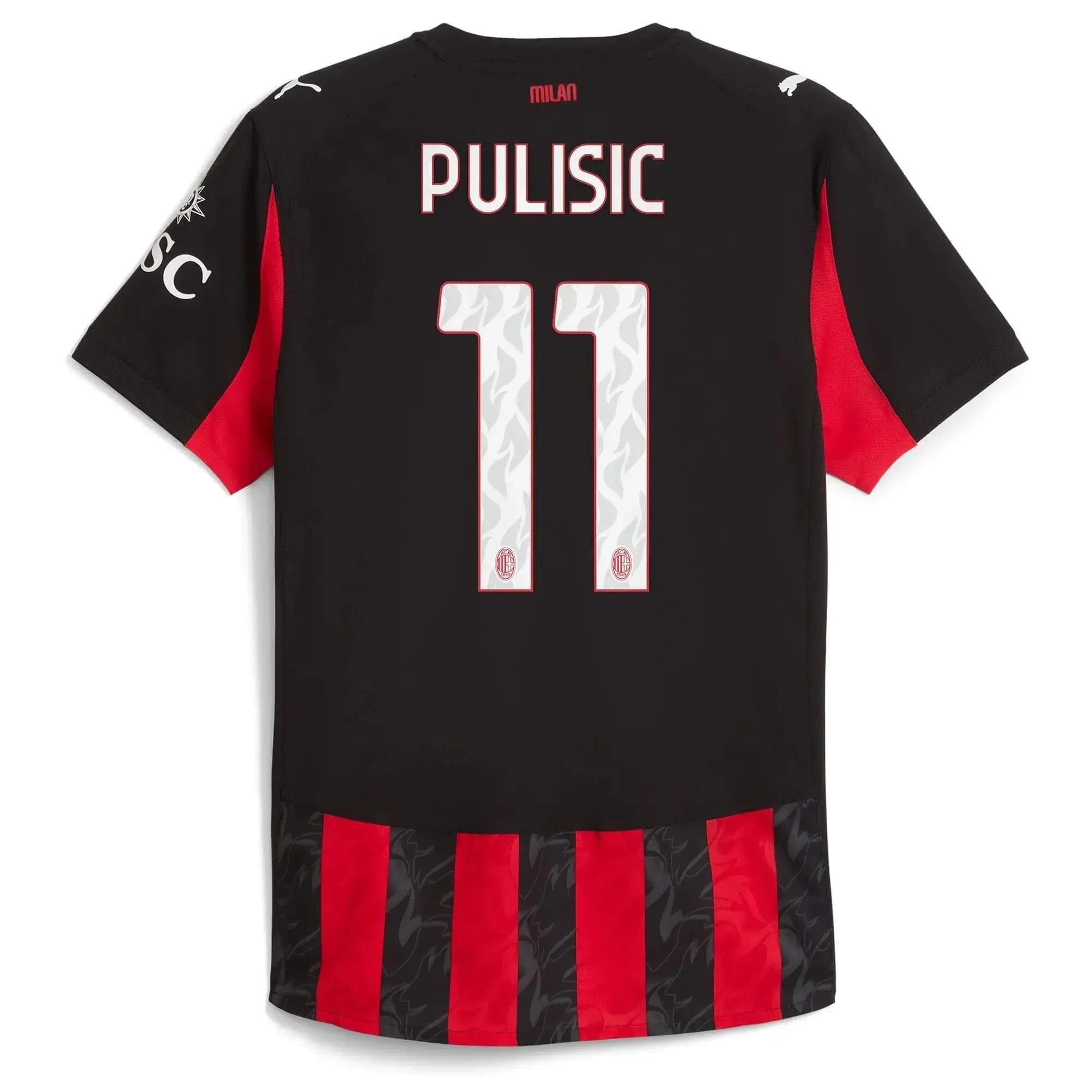 AC Milan 2025-26 Men's Home Soccer Jersey