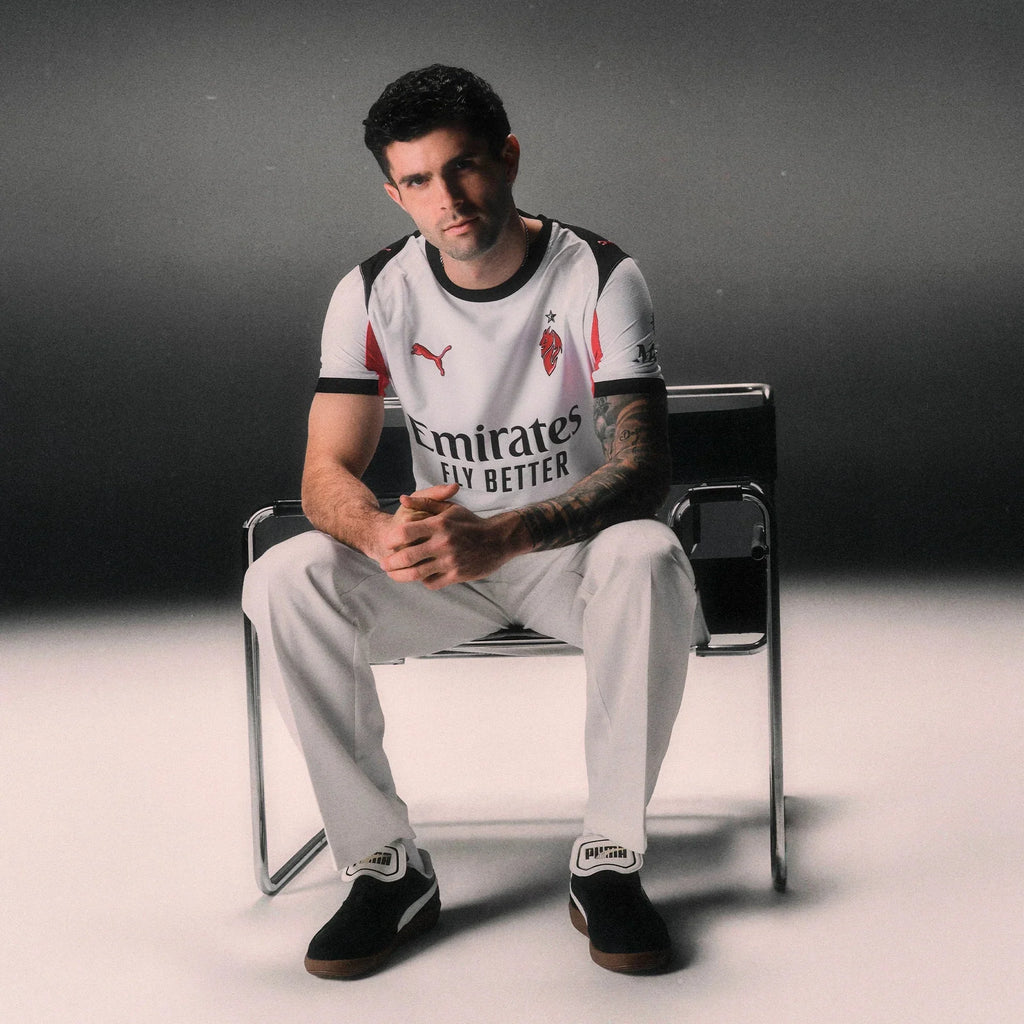 AC Milan 2025-26 Men's Stadium Away Soccer Jersey