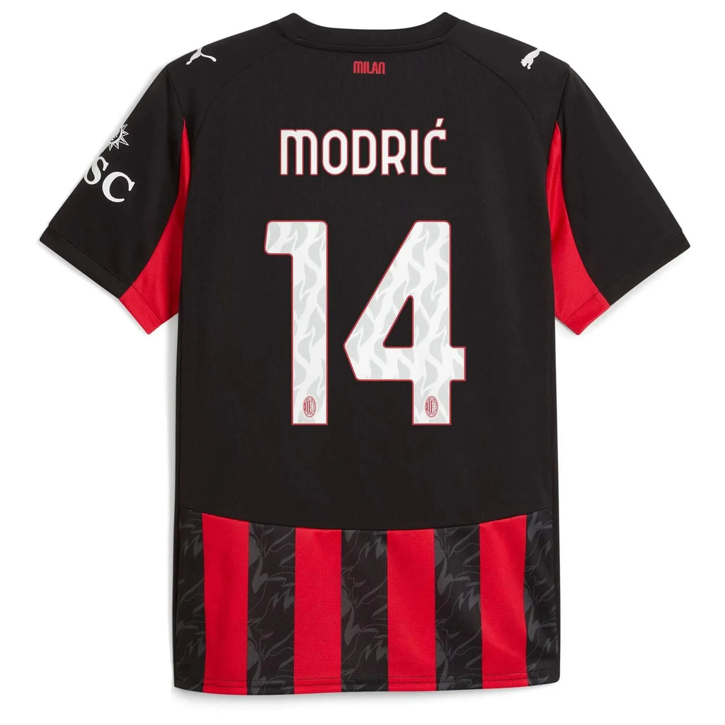 AC Milan 2025-26 Men's Stadium Home Soccer Jersey