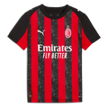 AC Milan 2025-26 Youth Stadium Home Soccer Jersey