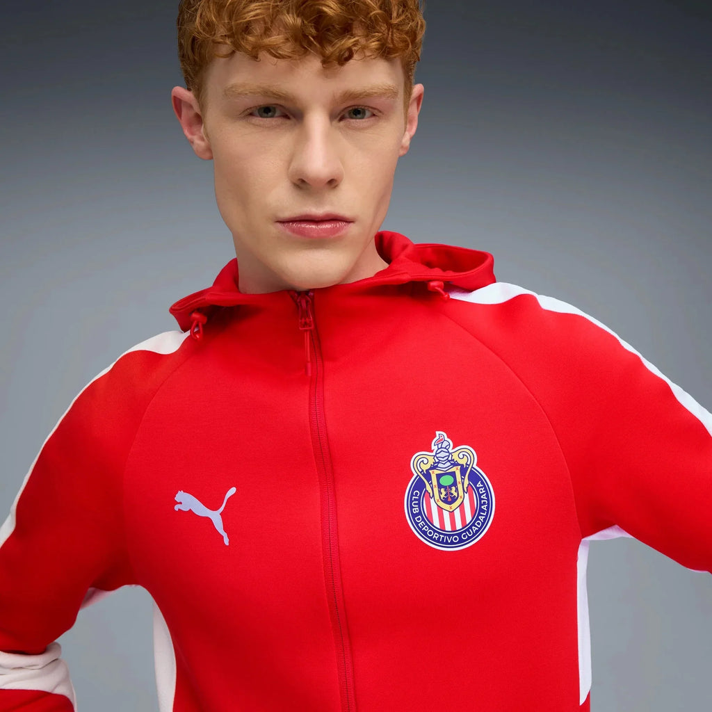 Veste à capuche Chivas 2025-26 Evostripe pour homme