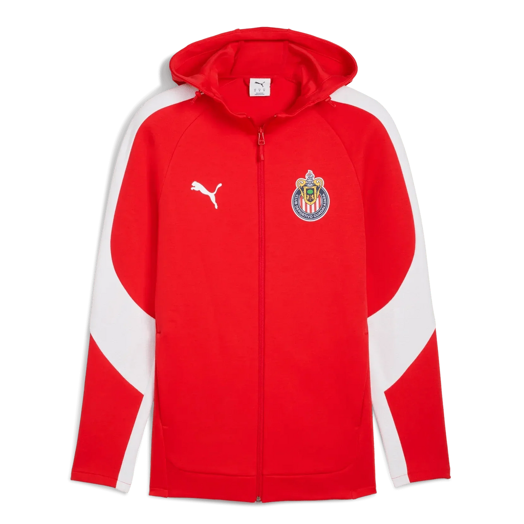 Veste à capuche Chivas 2025-26 Evostripe pour homme