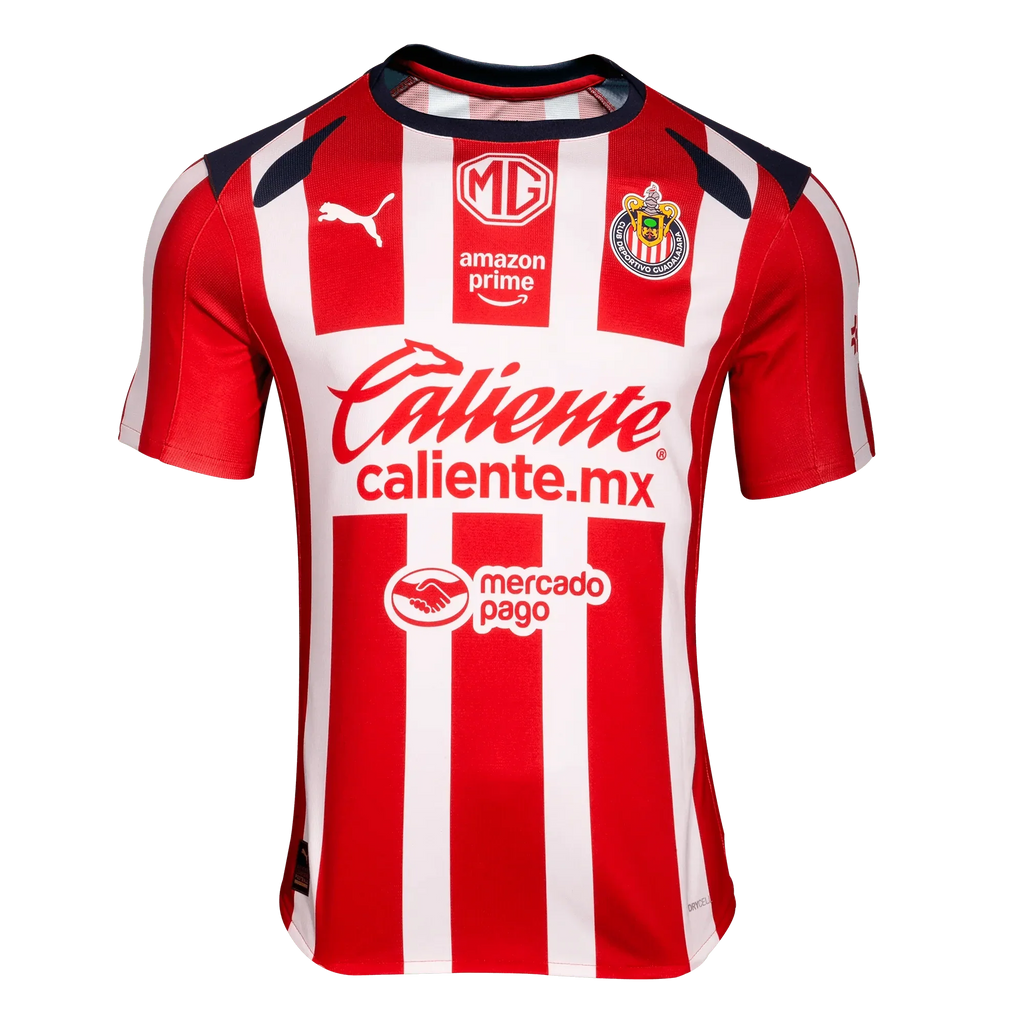 Chivas 2025-26 Men's Stadium Home Soccer Jersey