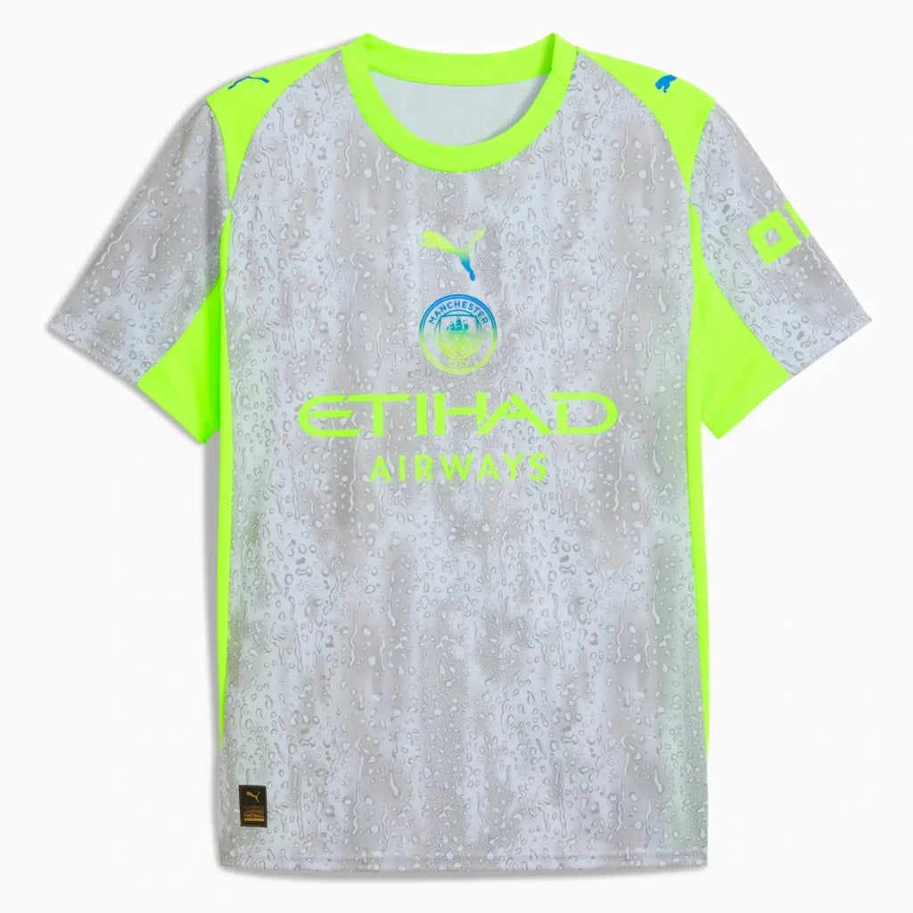 Manchester City 2025-26 Men's Home/Away/Third Jersey Bundle