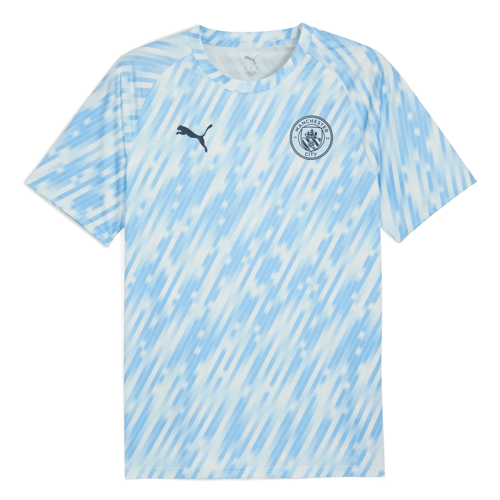 Manchester City 2025-26 Men's Pre-Match Soccer Jersey