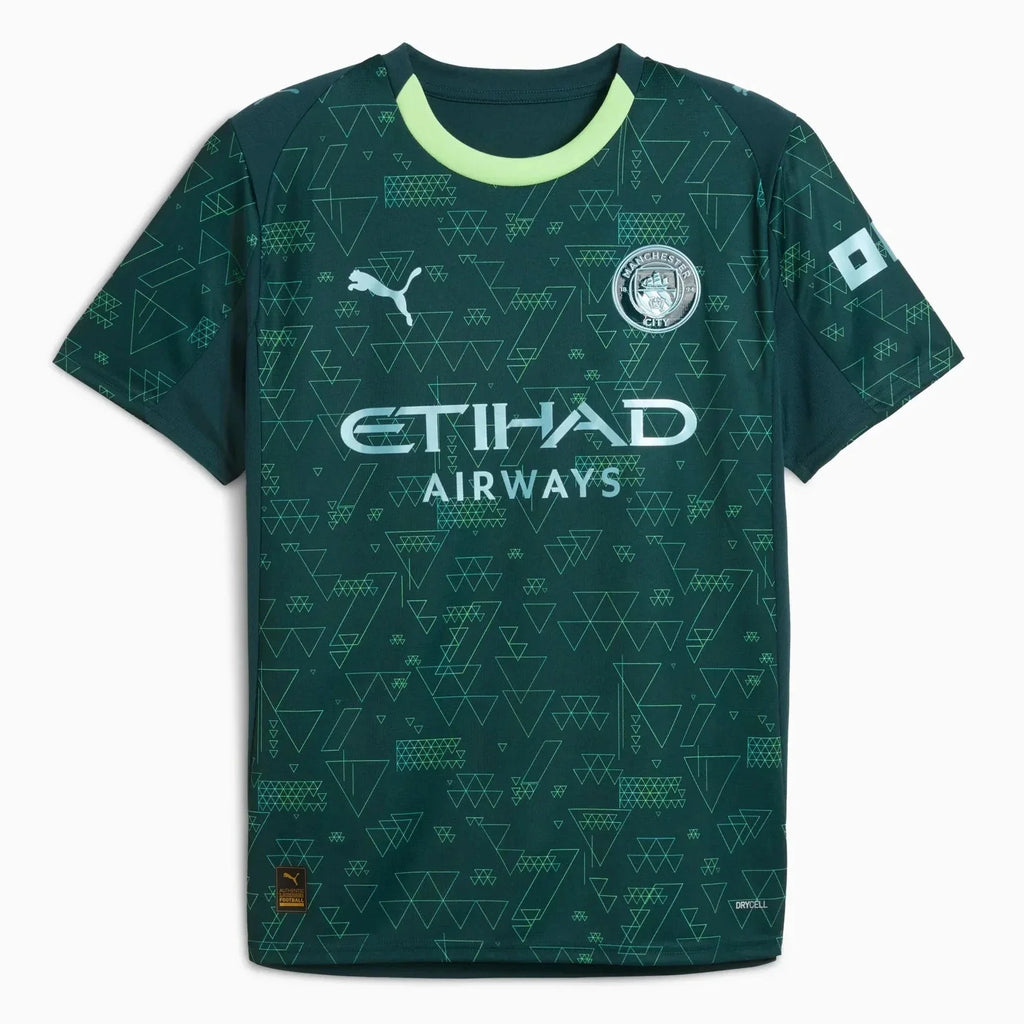 Manchester City 2025-26 Men's Stadium Fourth Soccer Jersey