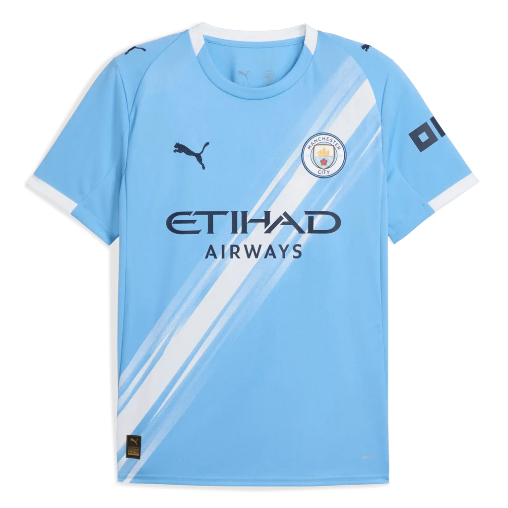 Manchester City 2025-26 Men's Stadium Home Soccer Jersey