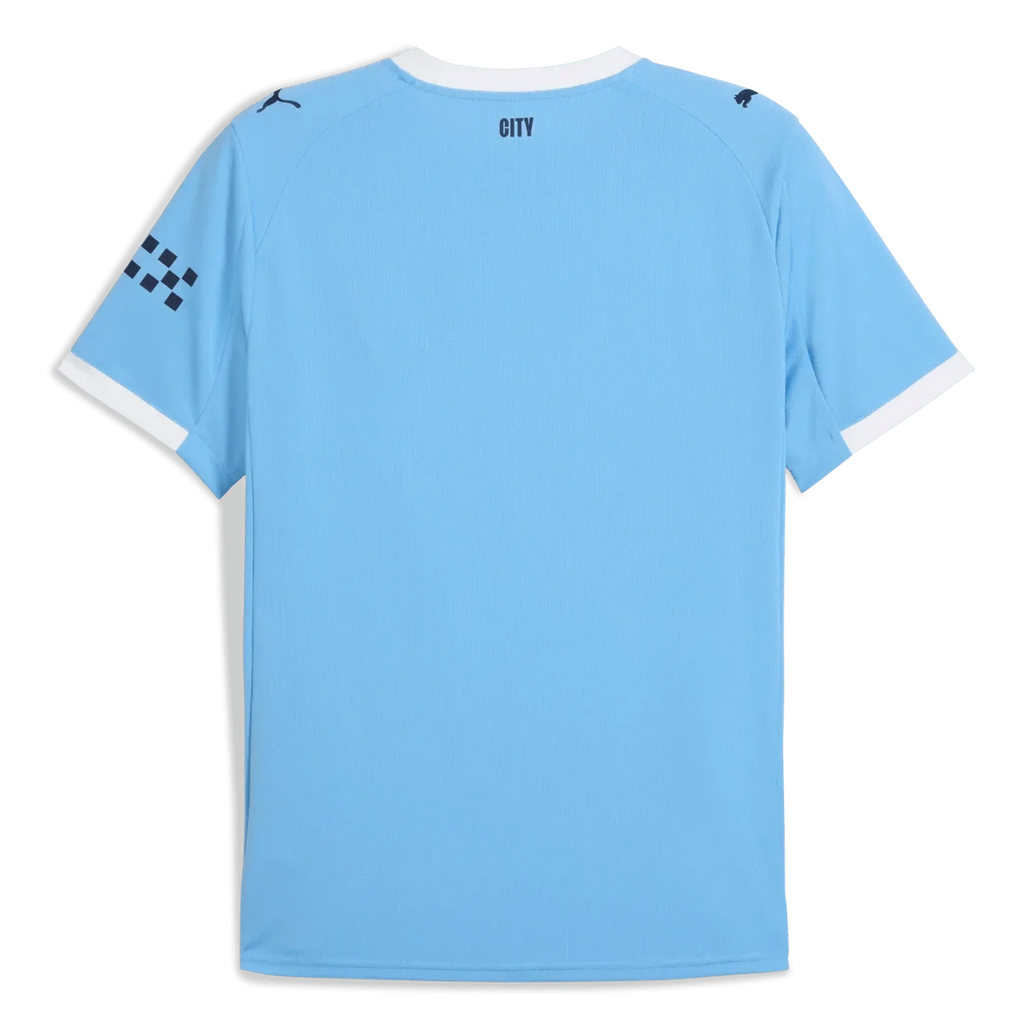 Manchester City 2025-26 Men's Stadium Home Soccer Jersey