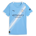 Manchester City 2025-26 Women's Stadium Home Soccer Jersey