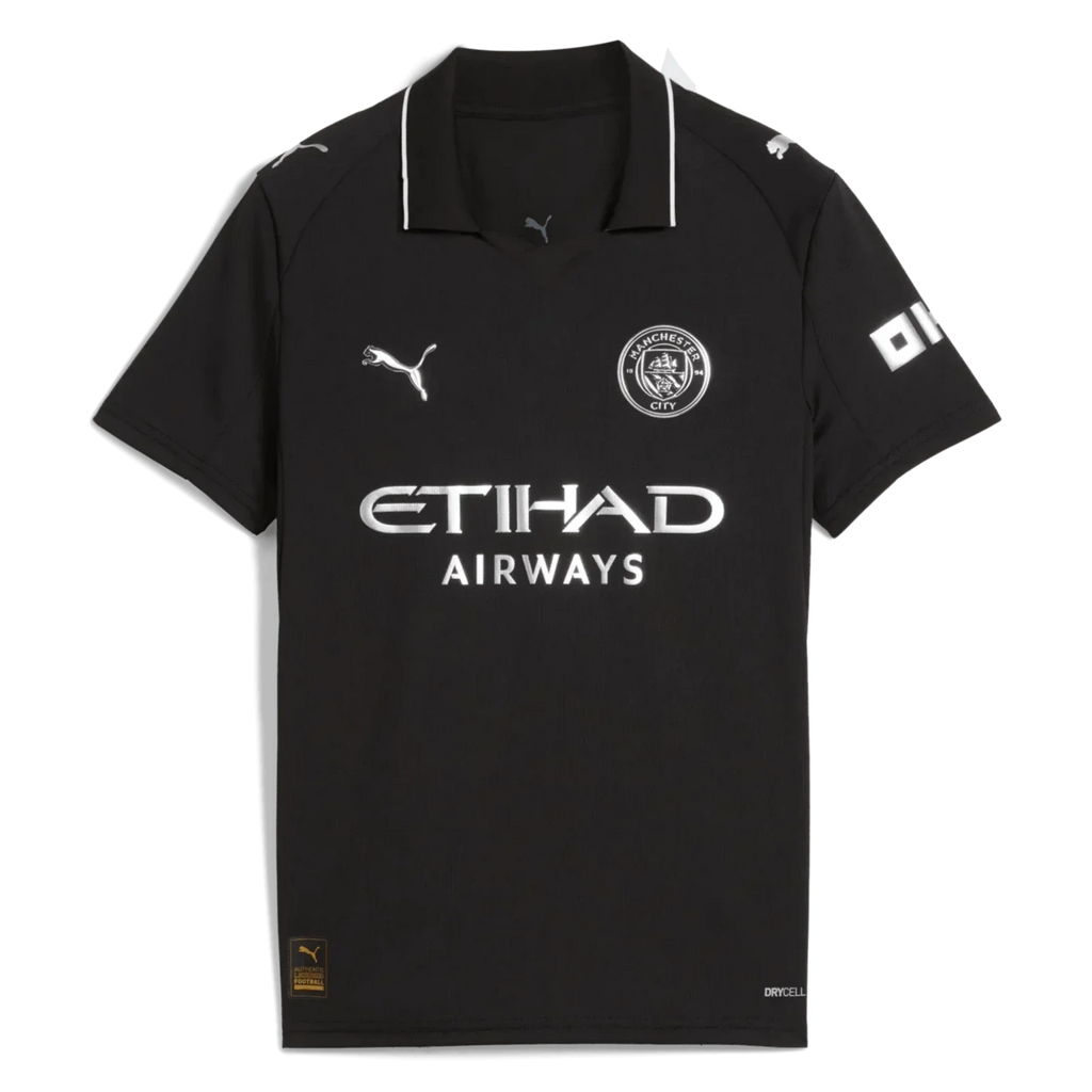 Manchester City 2025-26 Youth Stadium Away Soccer Jersey