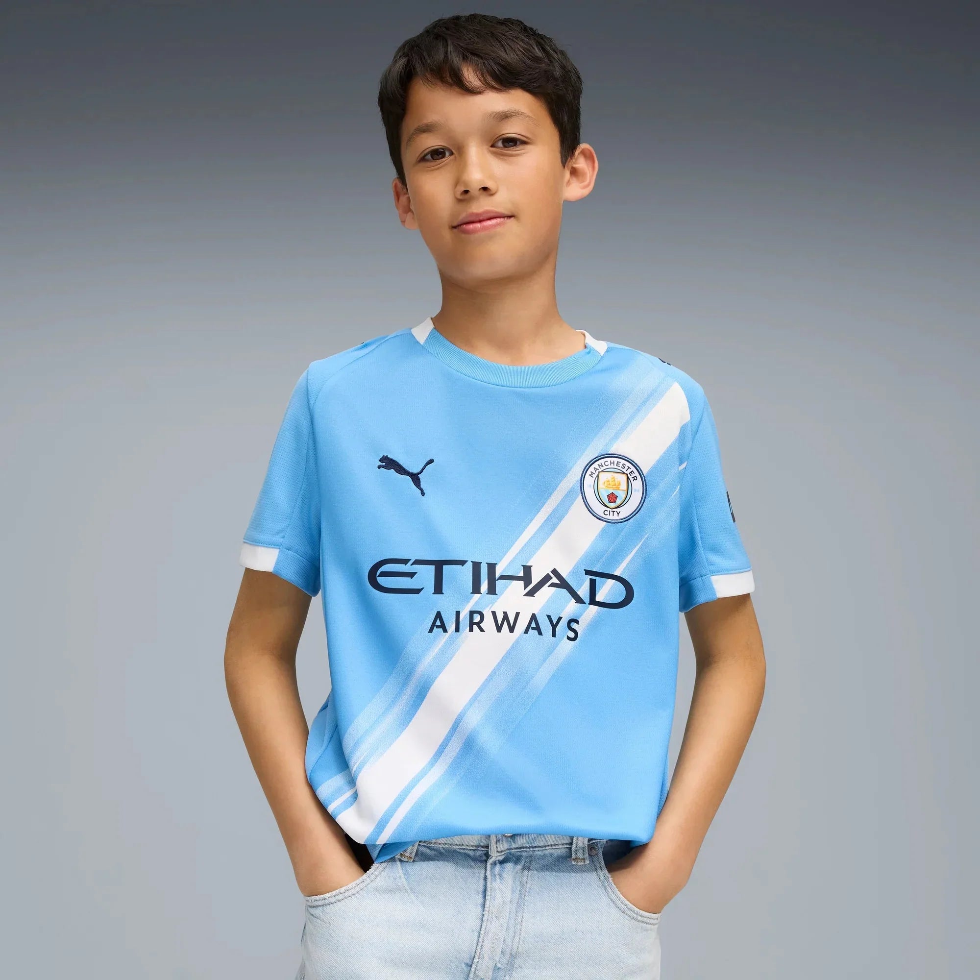 Maillot de foot domicile Jeunesse saison 2025-26 Youth Stadium
