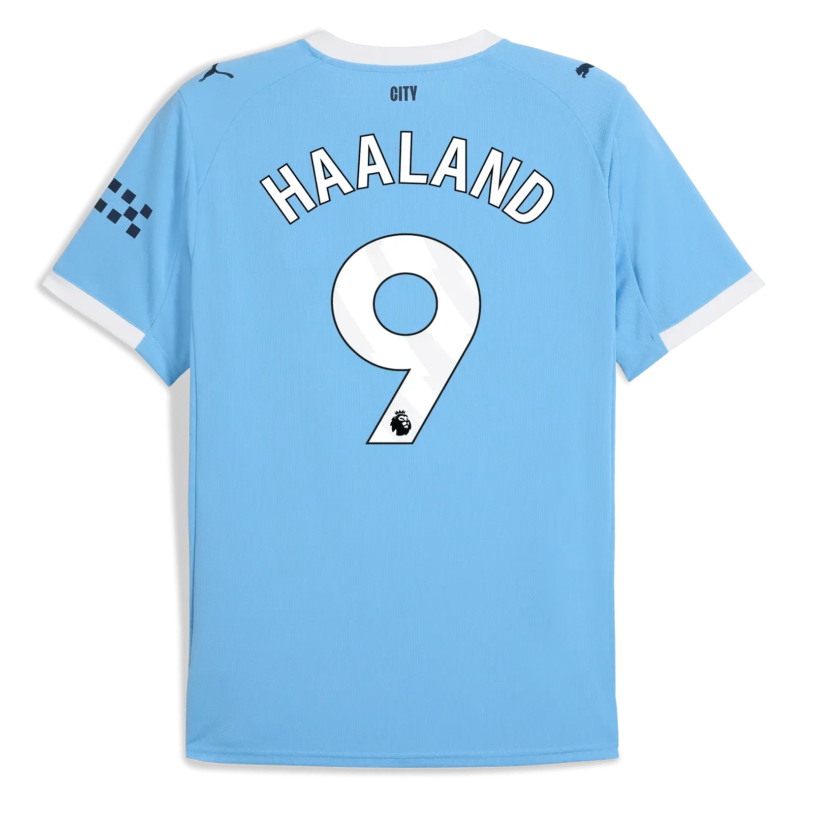 Manchester City 2025-26 Men's Stadium Home Soccer Jersey