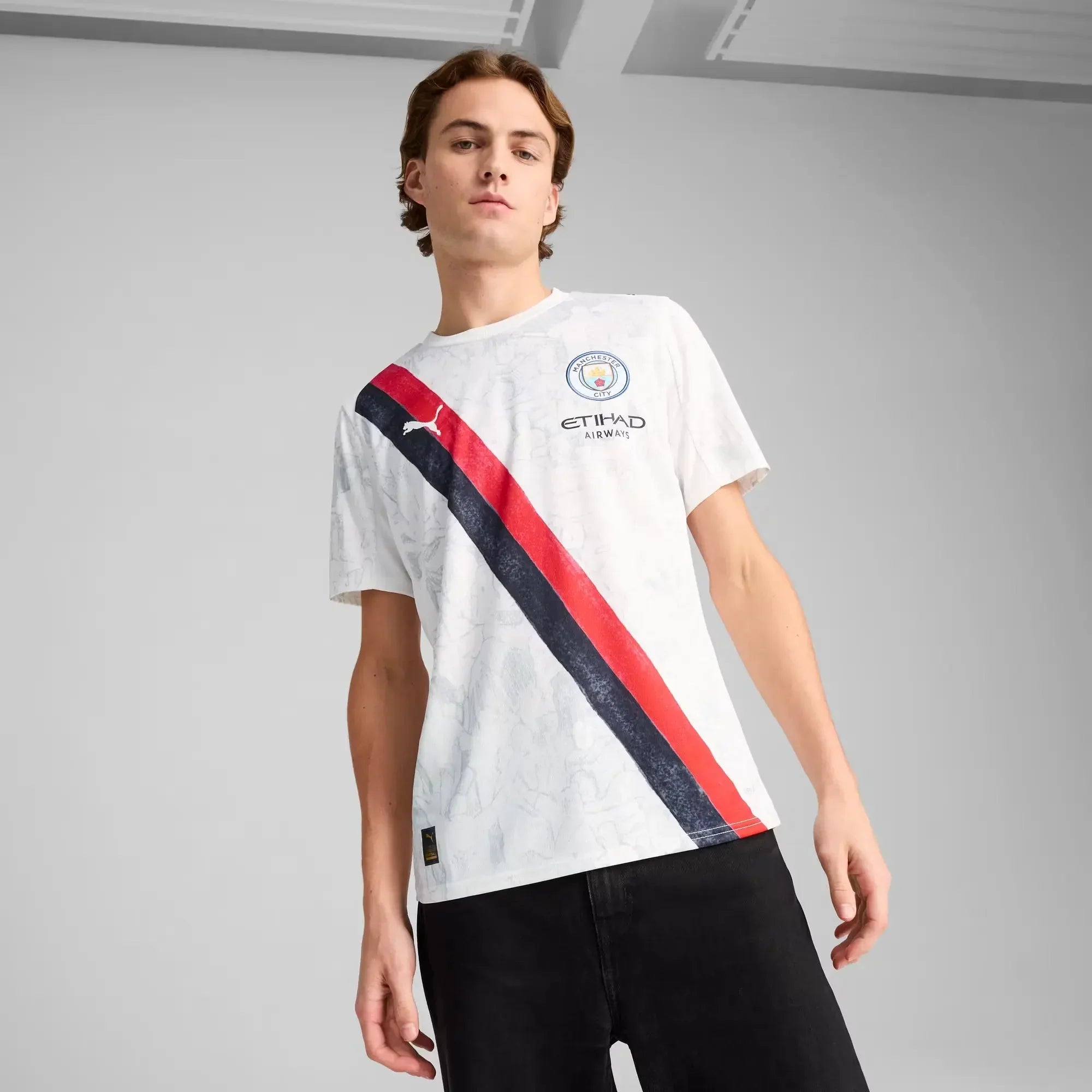 Manchester City 2025 Men's Club World Cup KidSuper Stadium Soccer Jersey
