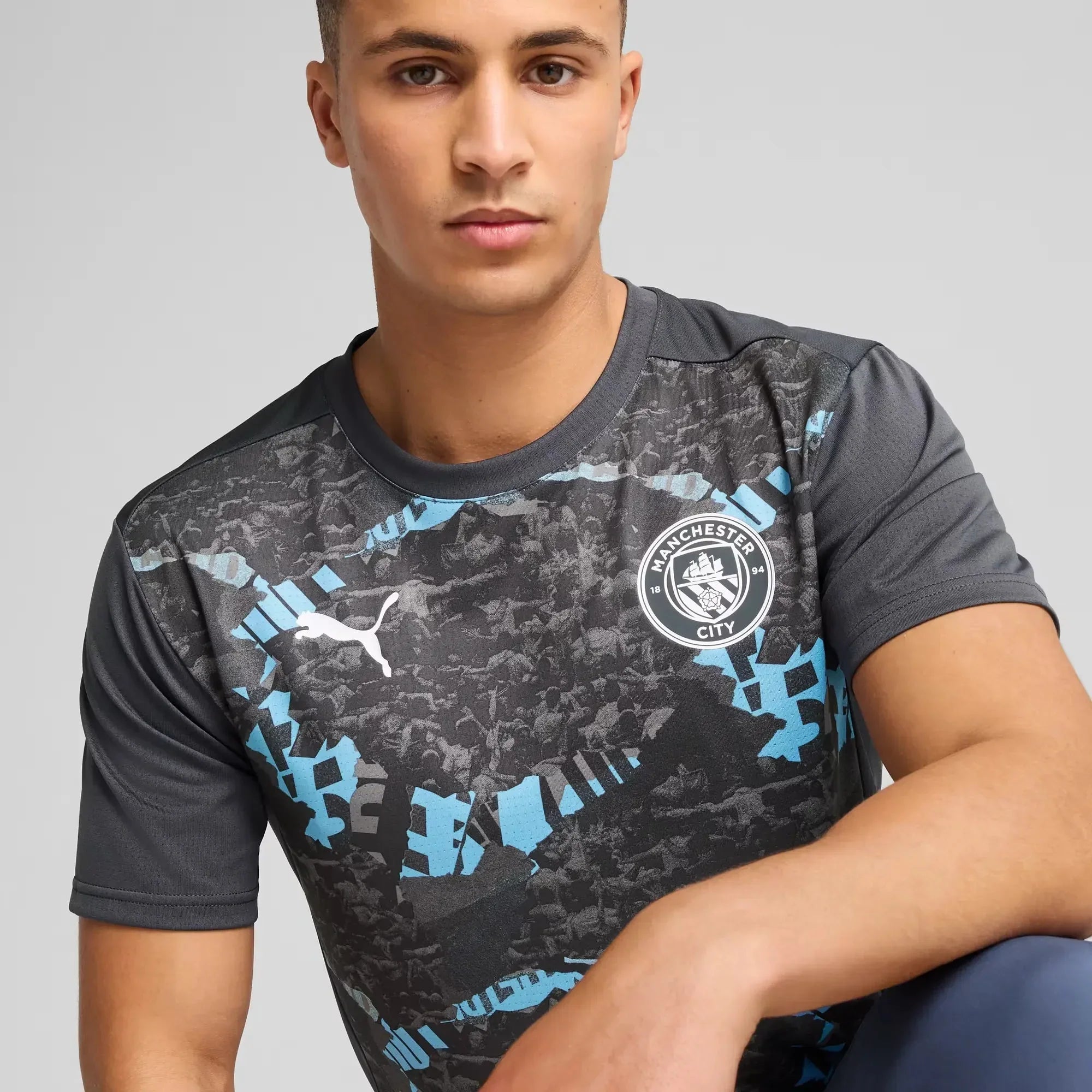 Manchester City 2025 Men's Prematch SS Jersey