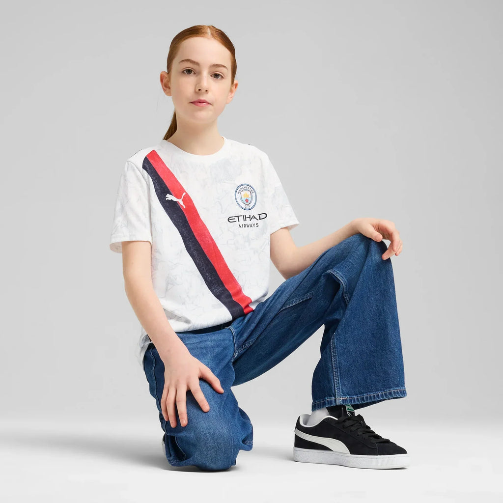 Manchester City 2025 Youth Club World Cup KidSuper Stadium Soccer Jersey